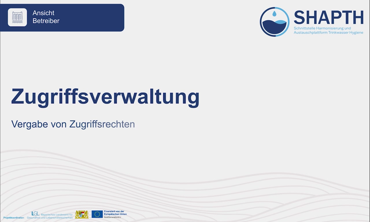 Vergabe von Zugriffsrechten